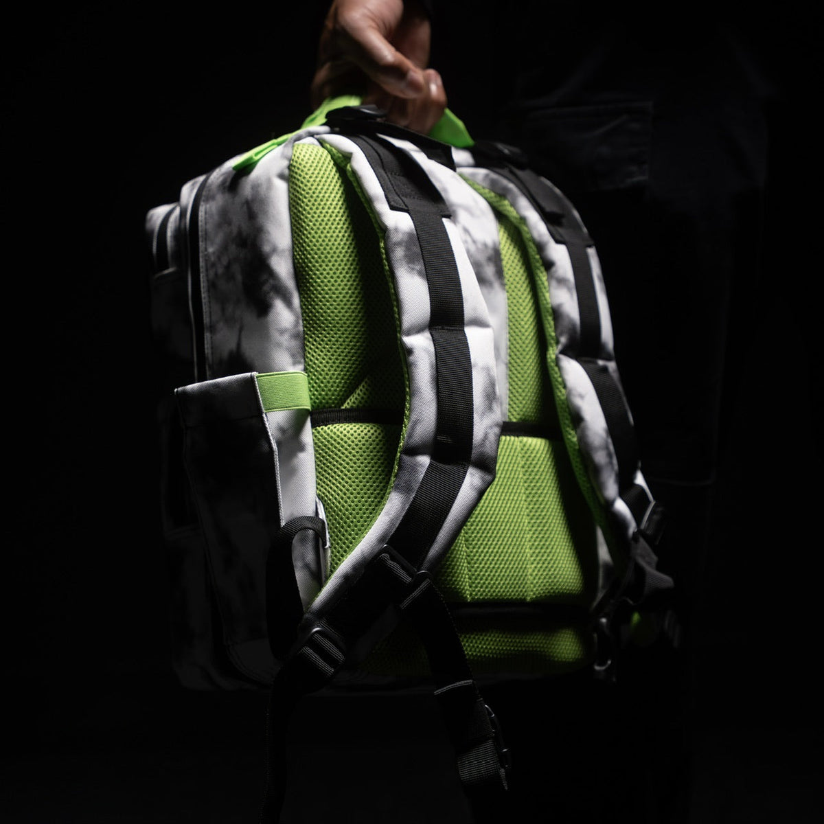 15L Tactical Backpack Graffiti Green - Image 5