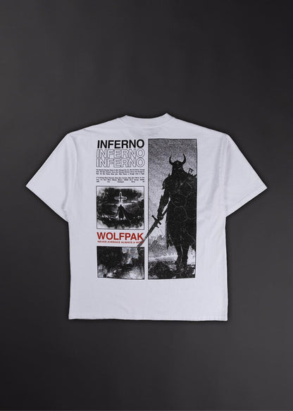 "Into The Abyss" Dante's Inferno Graphic T-Shirt - Image 19