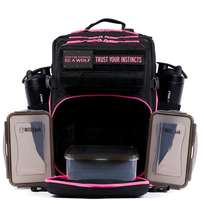 35L Black Neon Pink Meal Prep Management - Image 4