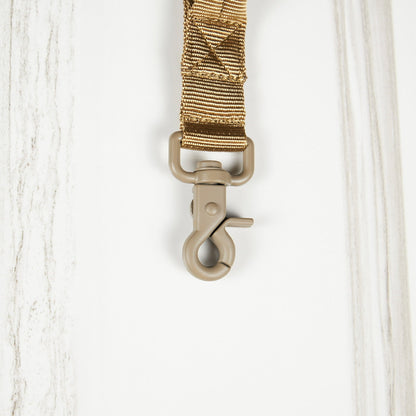 Tactical Nylon Leash Khaki - Image 4
