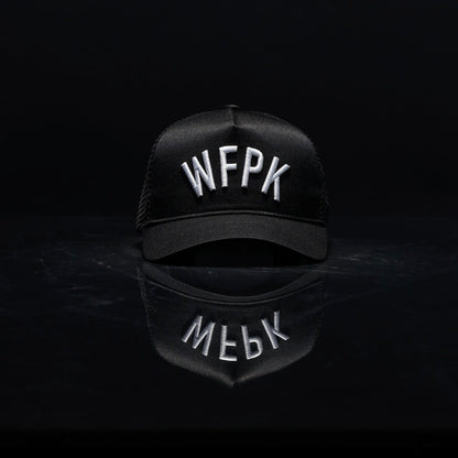 Trucker Hat WFPK Alpha Black