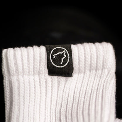 Arctic White Scrunch Crew Socks - Image 5