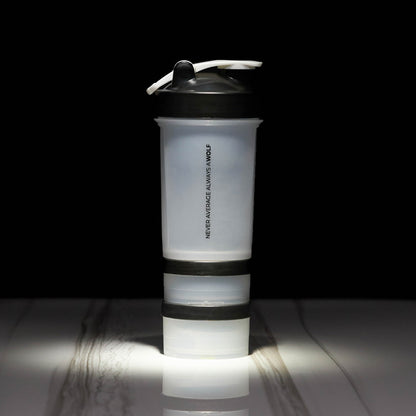 Shaker Bottle With Storage Compartments - Image 2