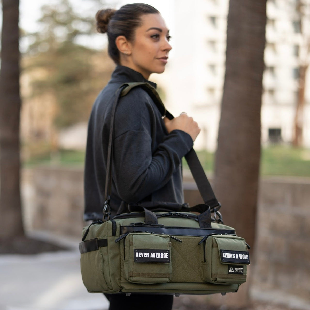 20L Mini Duffle Bag Athletic Green - Image 3