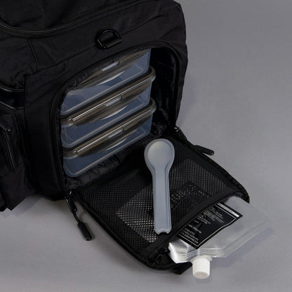 40L Alpha Black Meal Management Duffle Bag - Image 17