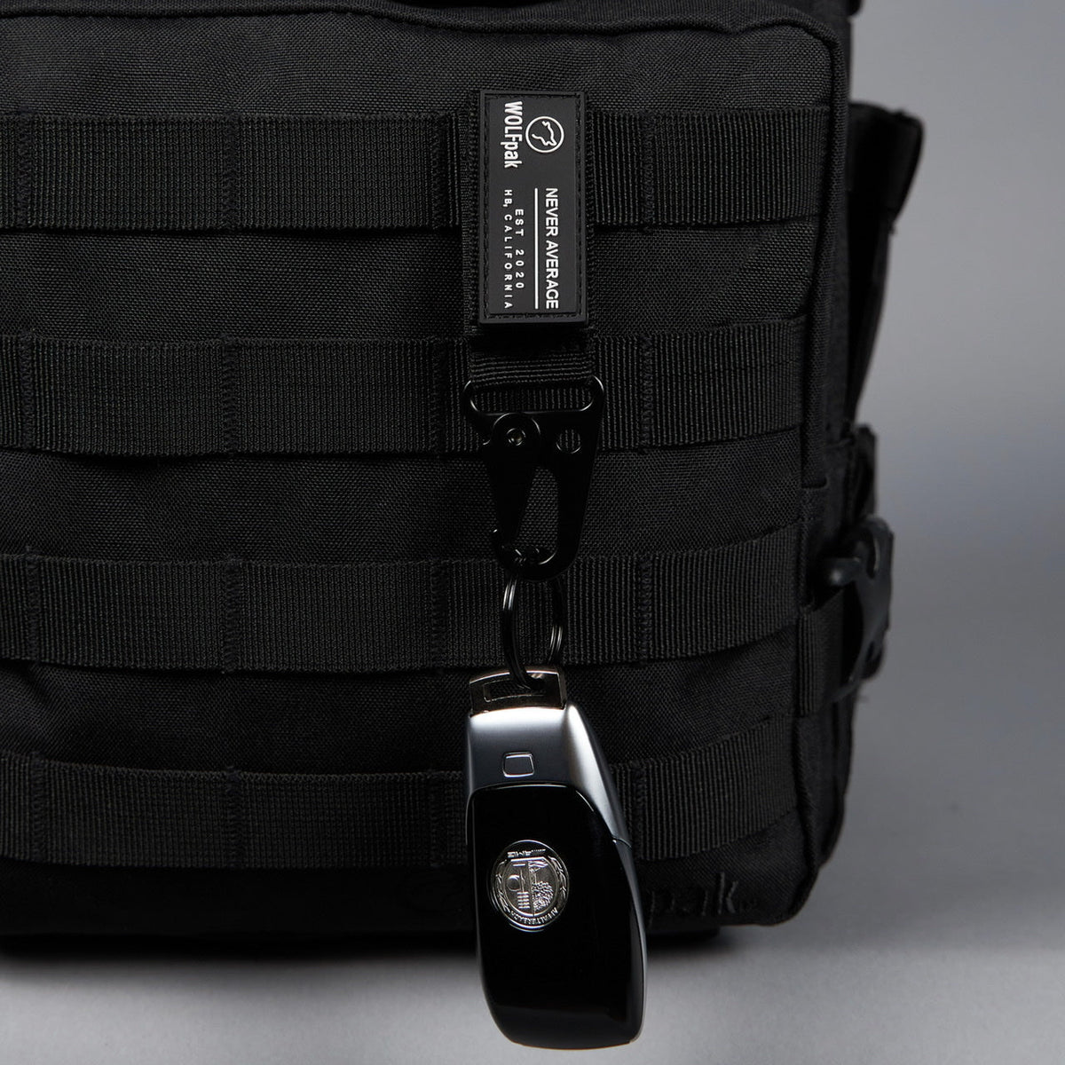 Multi-Functional Nylon Key Chain Alpha Black - Image 6
