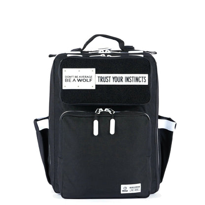 15L Backpack Alpha Black White Accents - Image 3
