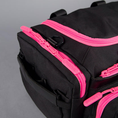 20L Mini Duffle Bag Black Neon Pink - Image 15