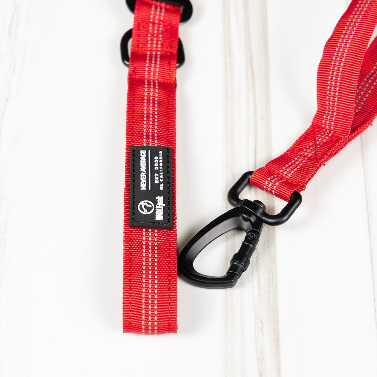 Tactical Nylon Leash Elite Red - Image 5