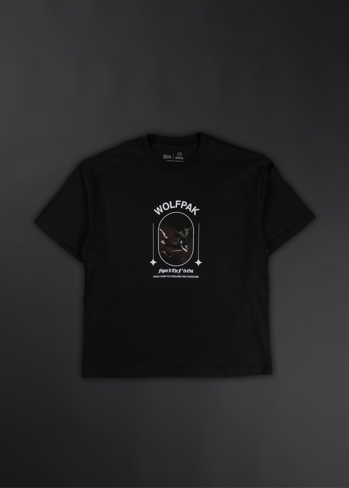"Fallen" Dante's Inferno Graphic T-Shirt - Image 8