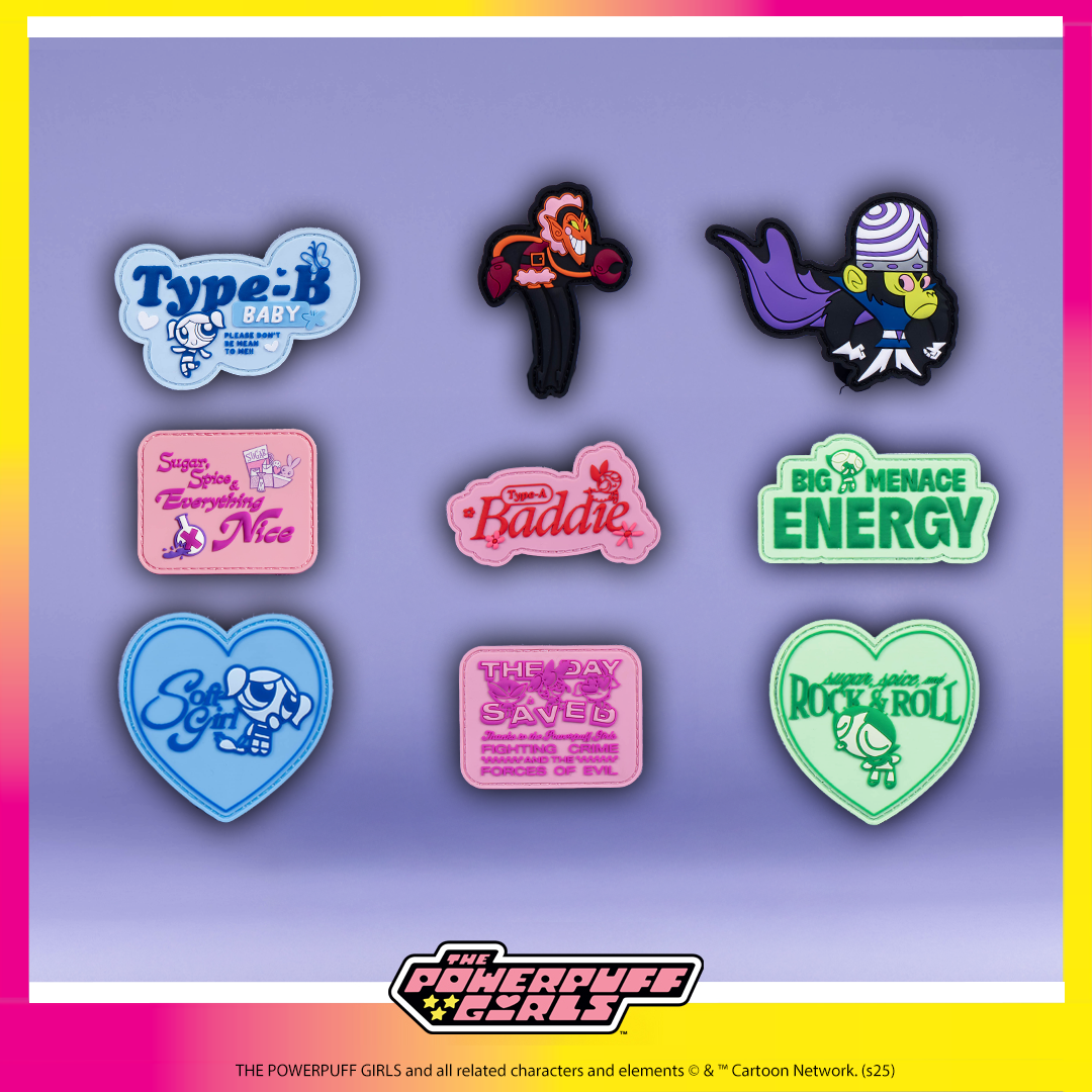 Powerpuff Girls All In Patch Bundle