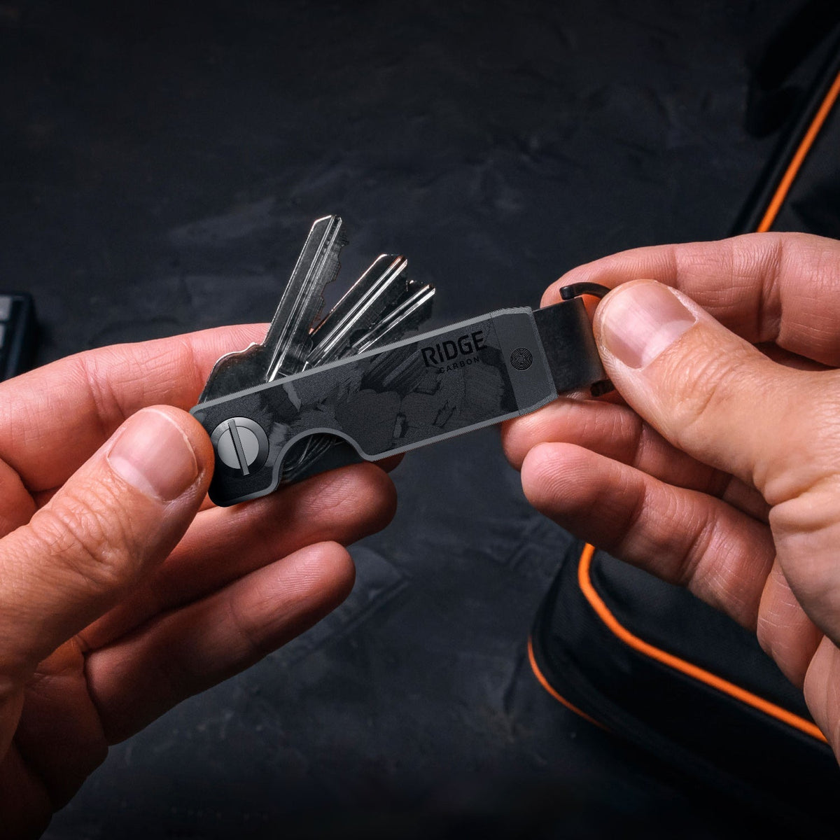 Ridge KeyCase - Forged Carbon - Image 6