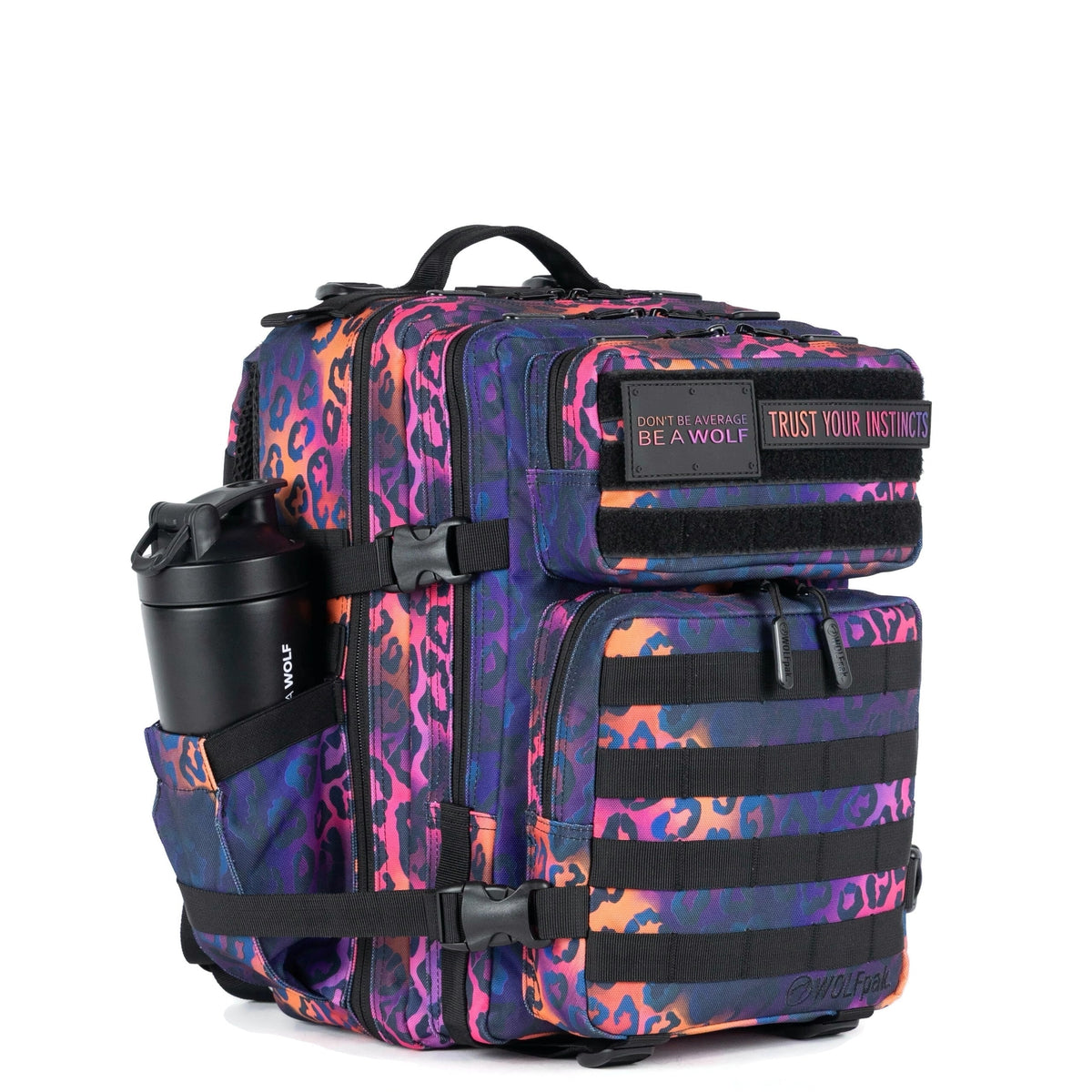 25L Backpack Neon Leopard - Image 3