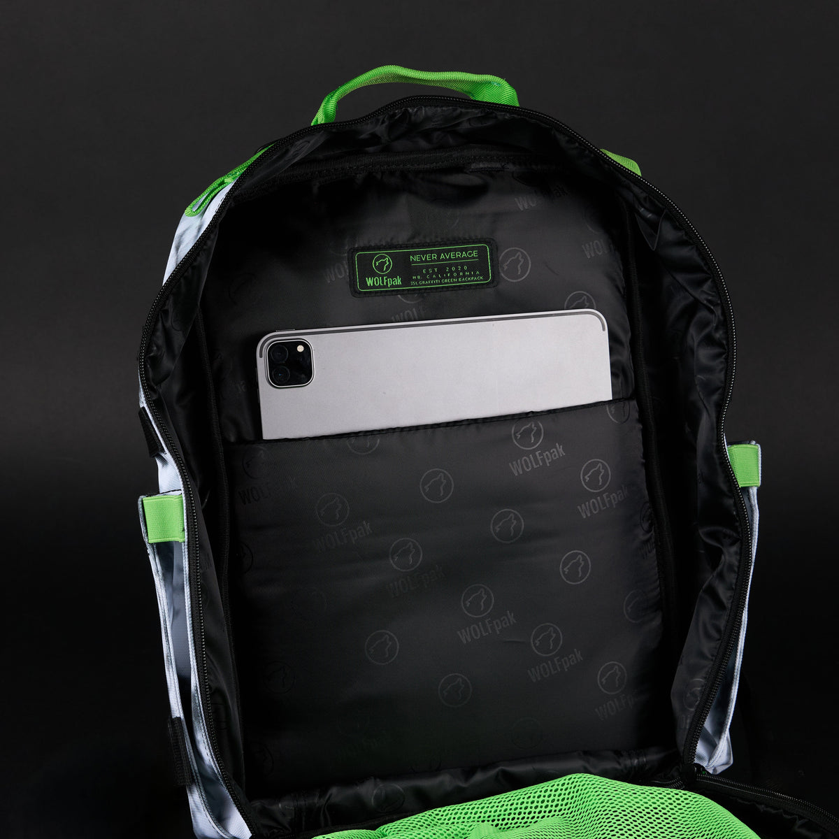 35L Backpack Graffiti Green - Image 22