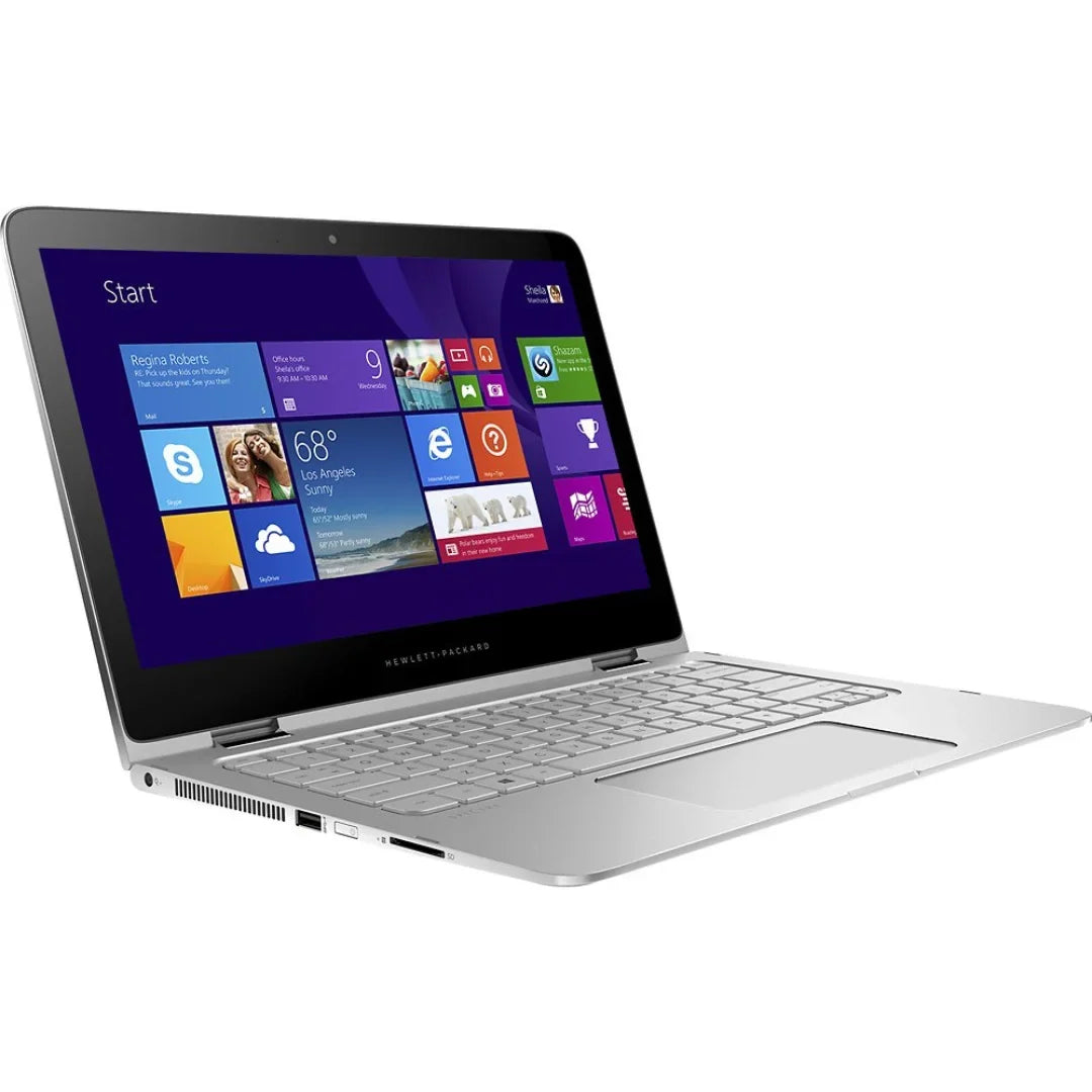 HP - Spectre x360 2-in-1 13.3" Touch-Screen Laptop - i5-5200U - 8GB RAM - 256GB SSD - Natural Silver (13-4002dx)