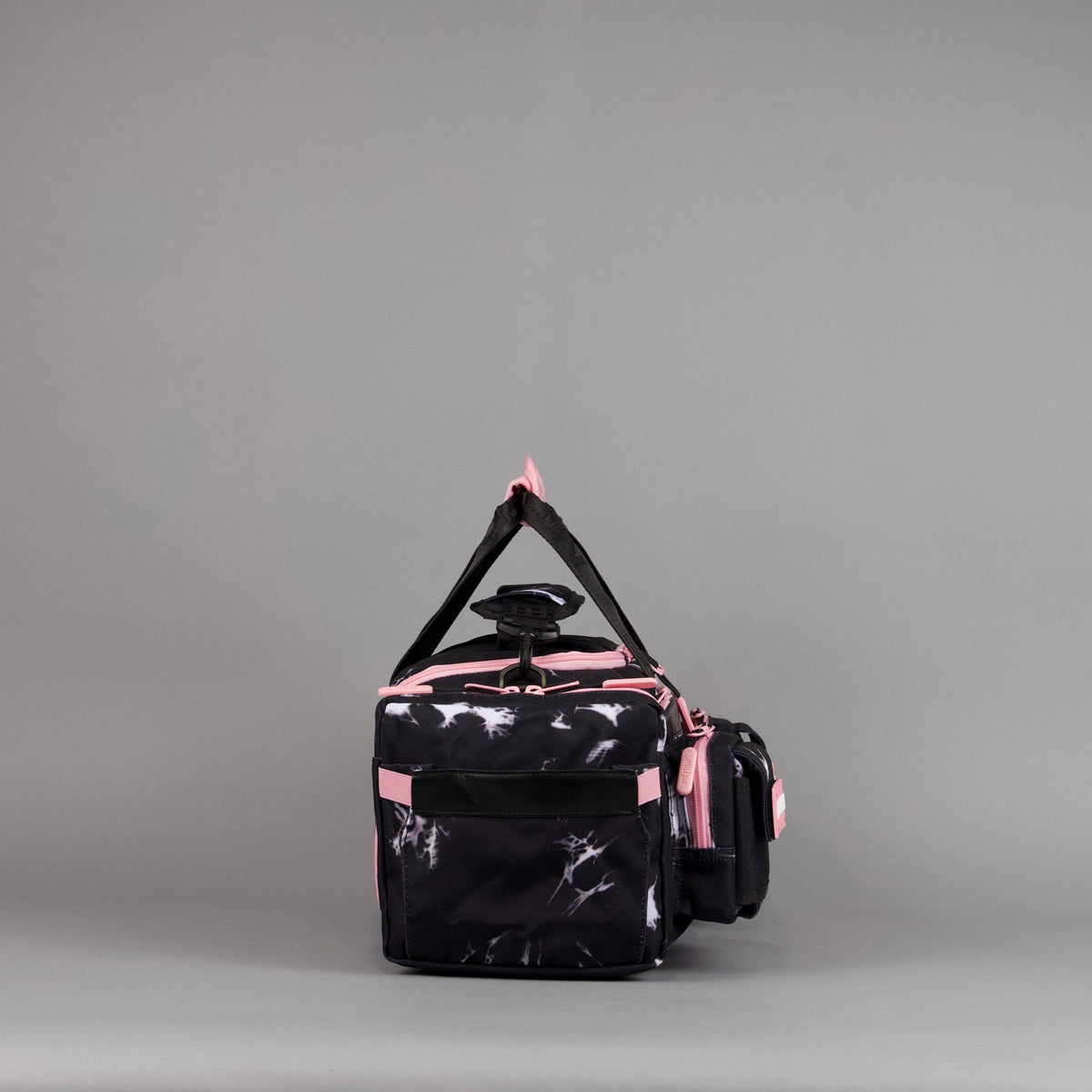 20L Mini Duffle Bag Black Lightning Knockout Pink - Image 6