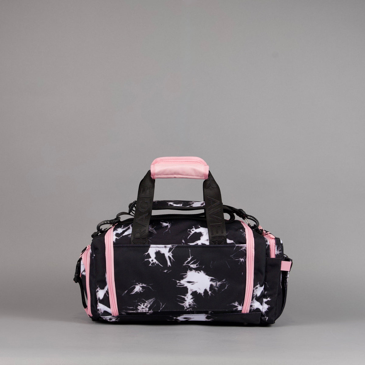 20L Mini Duffle Bag Black Lightning Knockout Pink - Image 7