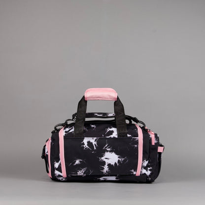 20L Mini Duffle Bag Black Lightning Knockout Pink - Image 7