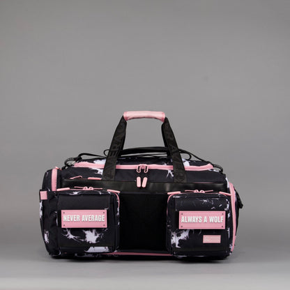 40L Ultimate Duffle Bag Black Lightning Knockout Pink - Image 3