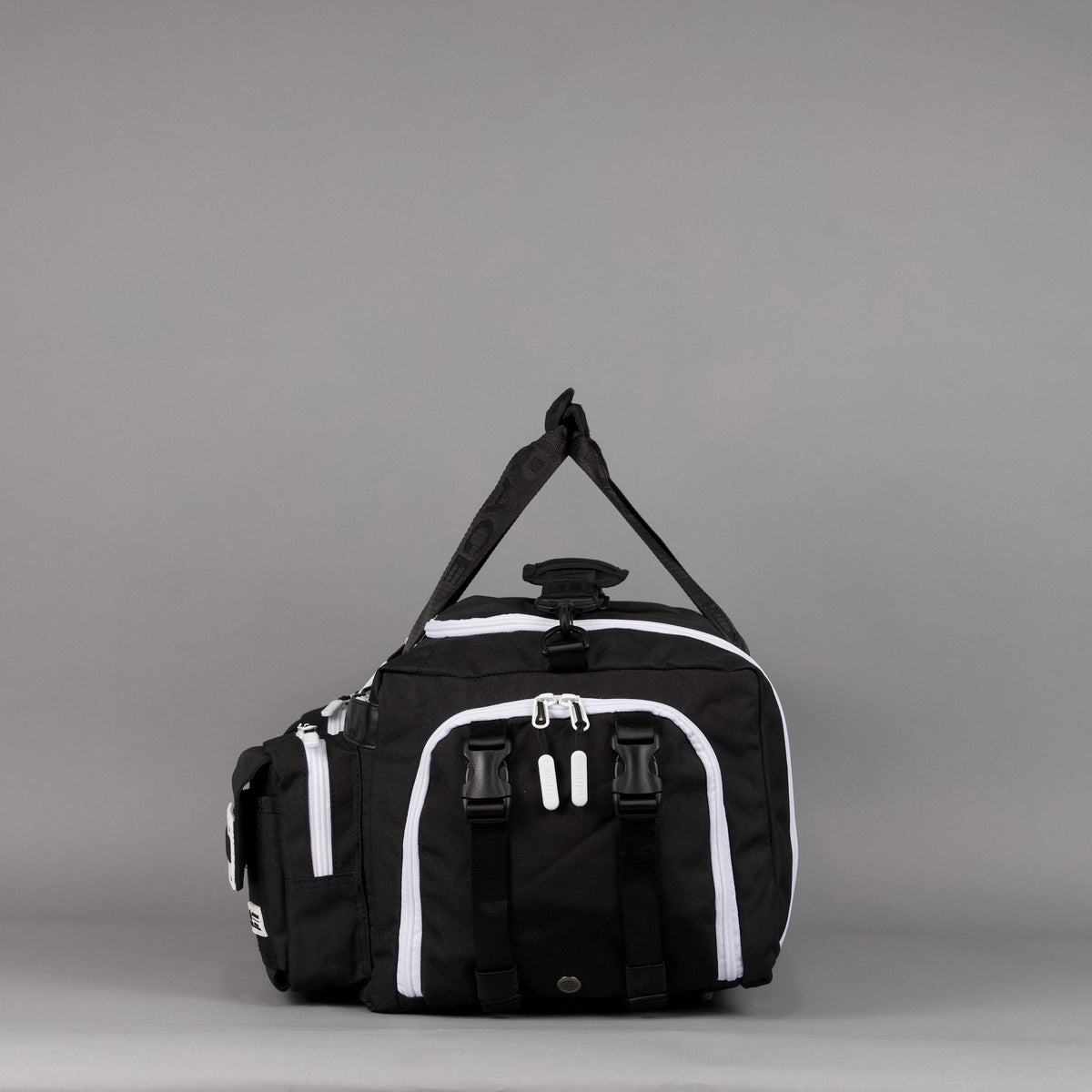40L Ultimate Duffle Bag Alpha Black White Accents - Image 8
