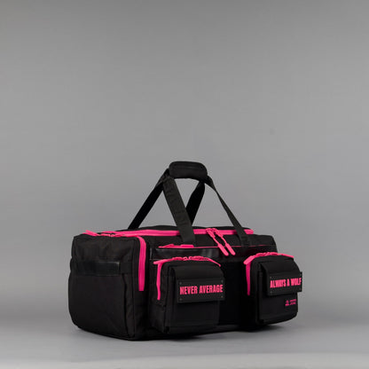 30L Perfect Duffle Bag Neon Pink - Image 4