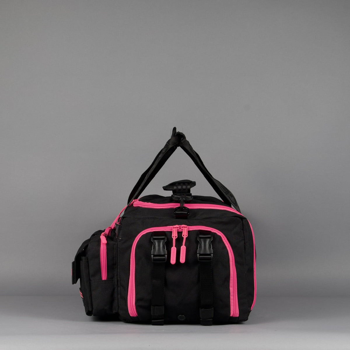 40L Ultimate Duffle Bag Black Neon Pink - Image 12