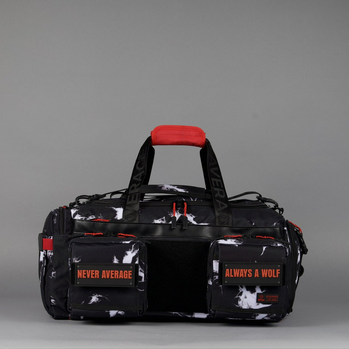 40L Ultimate Duffle Bag Black Lightning Immortal Red - Image 7