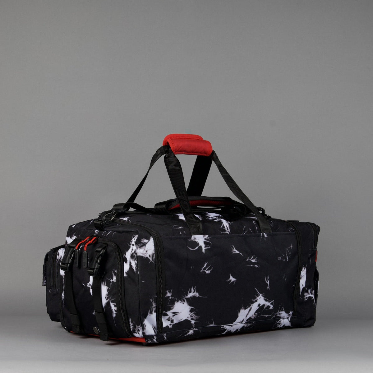 40L Ultimate Duffle Bag Black Lightning Immortal Red - Image 11