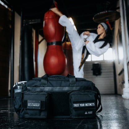 30L Perfect Duffle Bag Alpha Black - Image 3