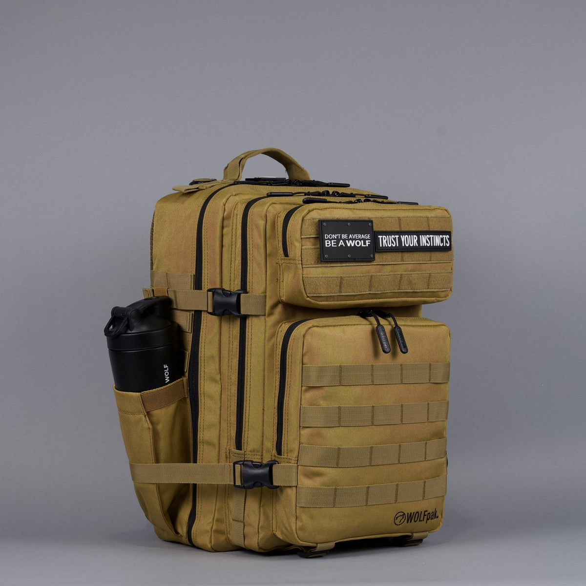 45L Backpack Khaki - Image 4