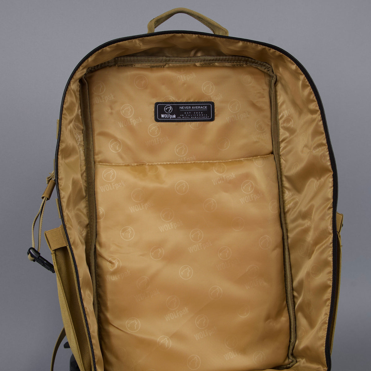 45L Backpack Khaki - Image 19