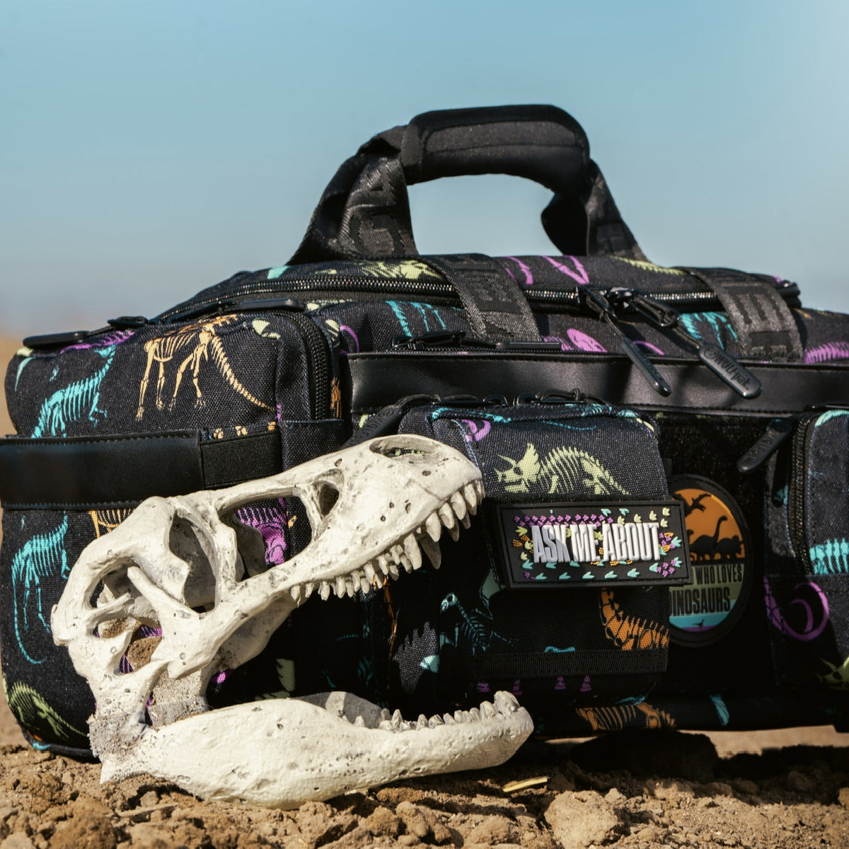 20L Mini Duffle Dino Bag - Image 2
