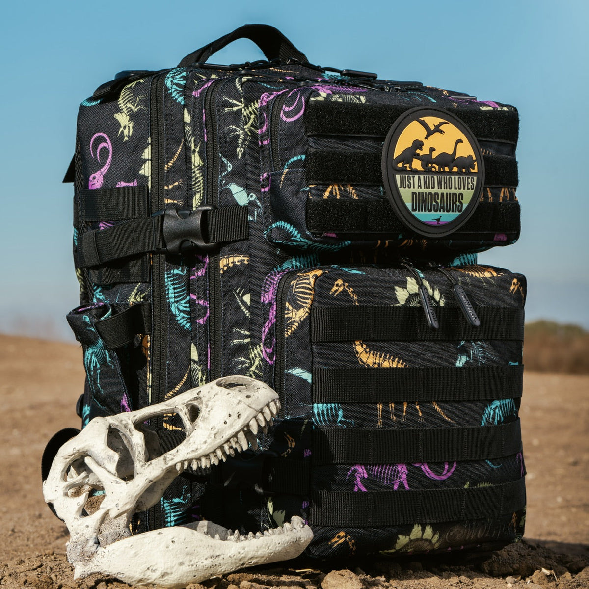 25L Backpack Dino Bag - Image 2