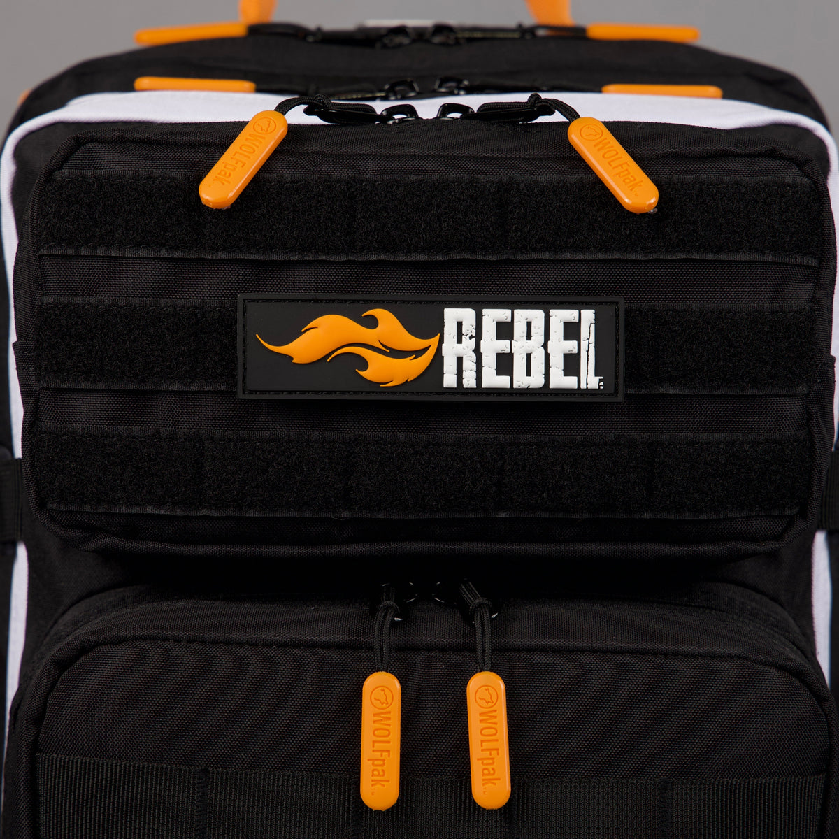 Orange Turbo Rebel Patch - Image 2