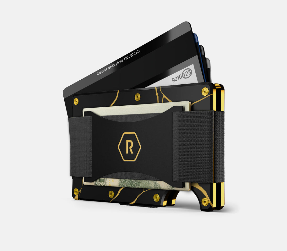 Ridge Wallet - Kintsugi - Black - Image 3