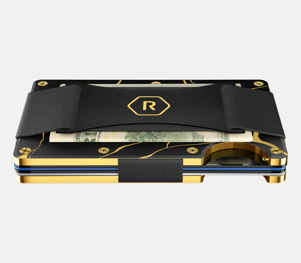 Ridge Wallet - Kintsugi - Black - Image 4