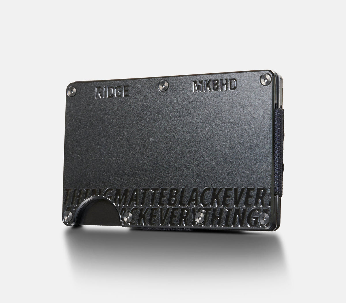 Ridge Wallet - MatteBlackEverything - Image 3