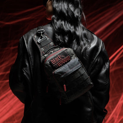 9L Tactical Sling Bag Black Widow - Image 5
