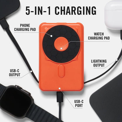 Magnetic Power Bank - Basecamp Orange - Image 10