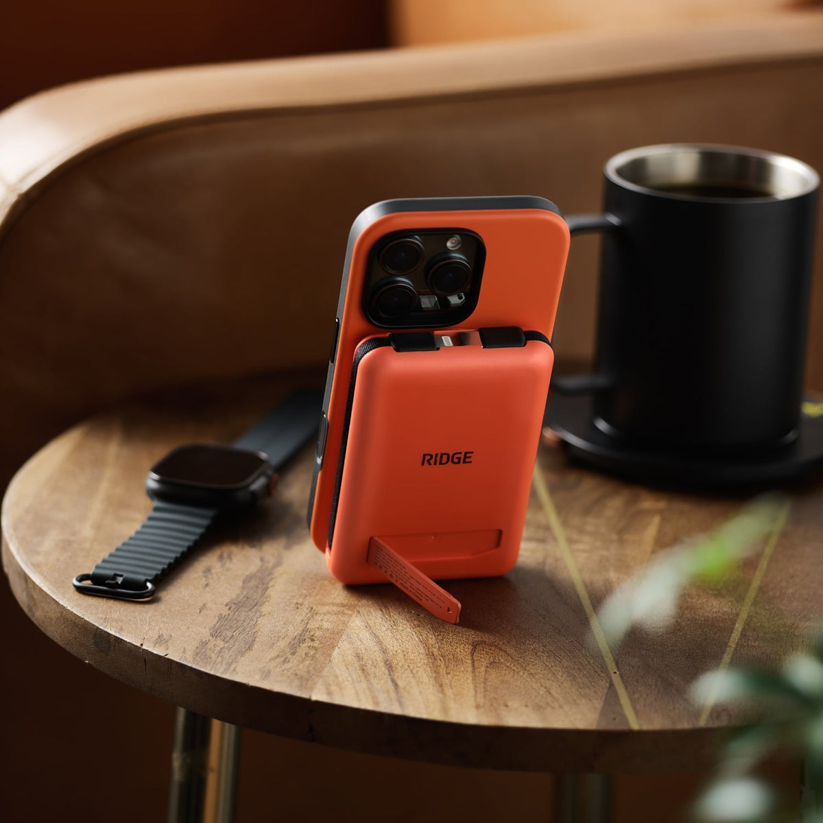 Magnetic Power Bank - Basecamp Orange - Image 6