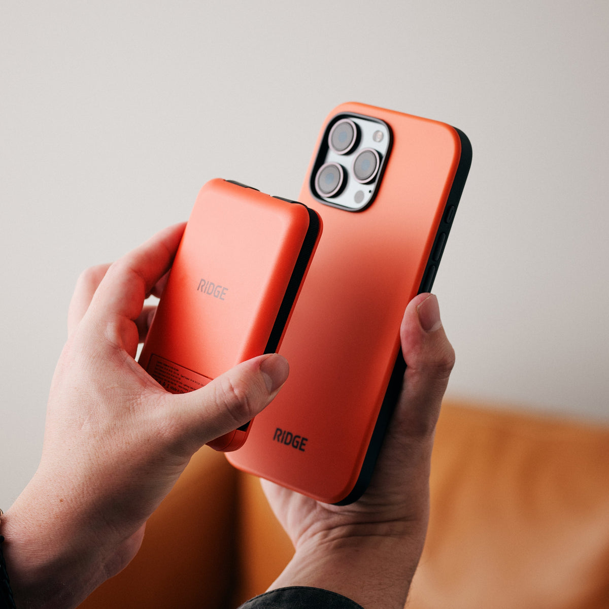 Magnetic Power Bank - Basecamp Orange - Image 7