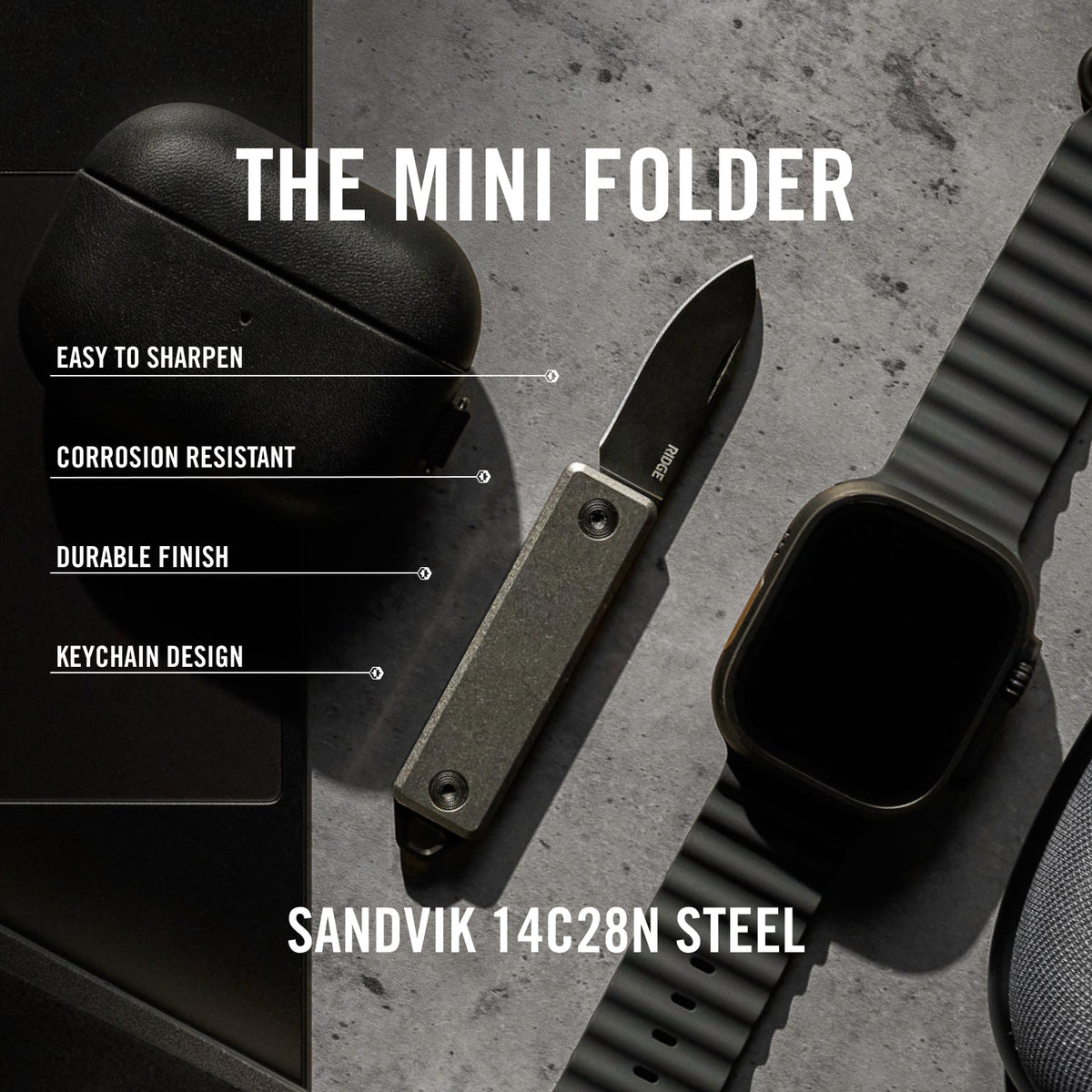 Mini Folder - Stonewashed Titanium - Image 6