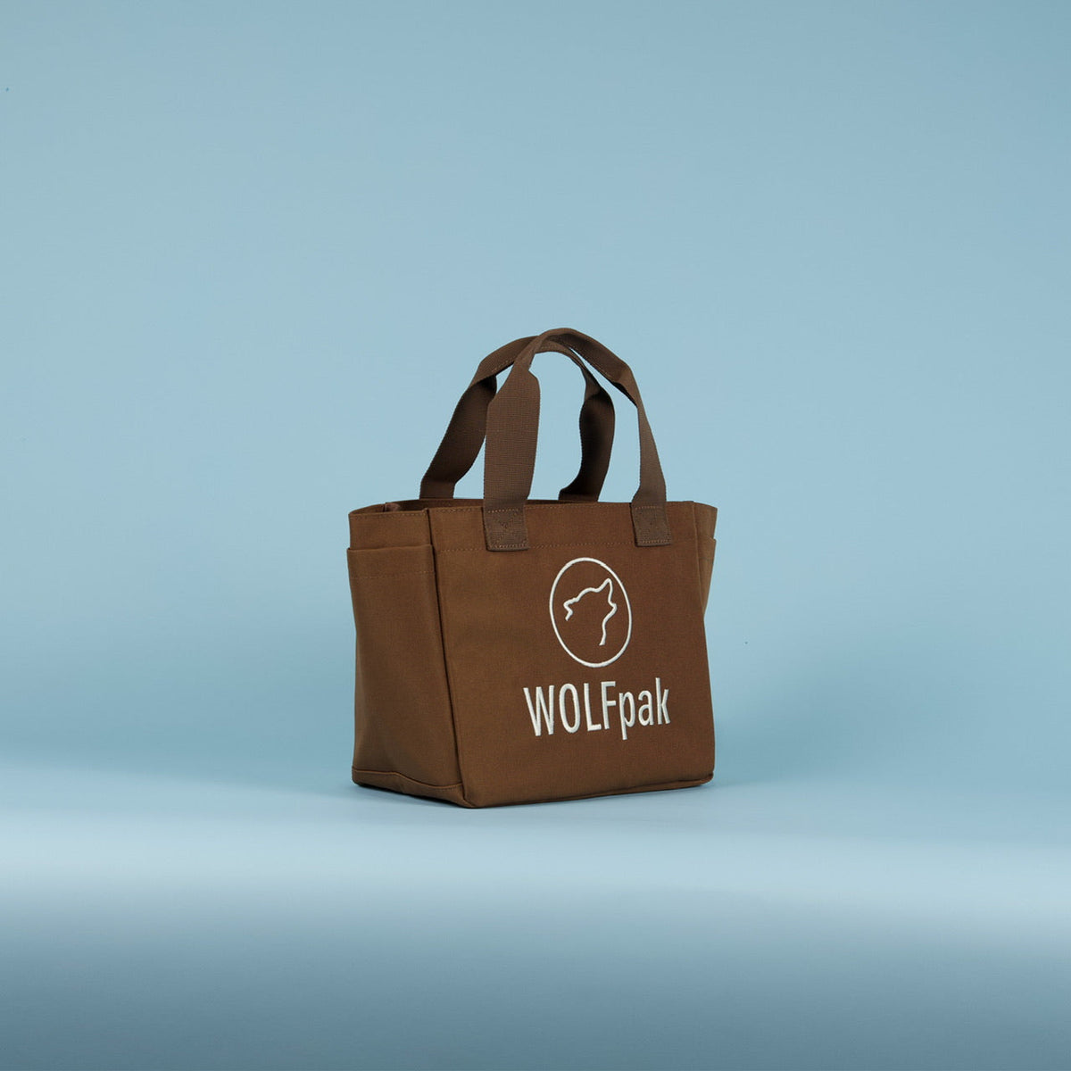 Mini Tote Bag Mocha Brown - Image 3