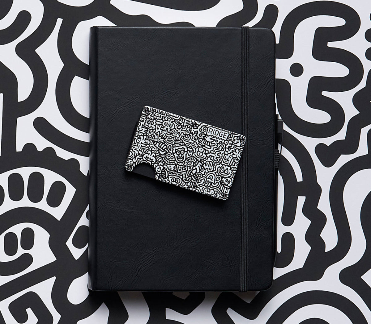 Ridge Wallet - Mr Doodle - Image 6