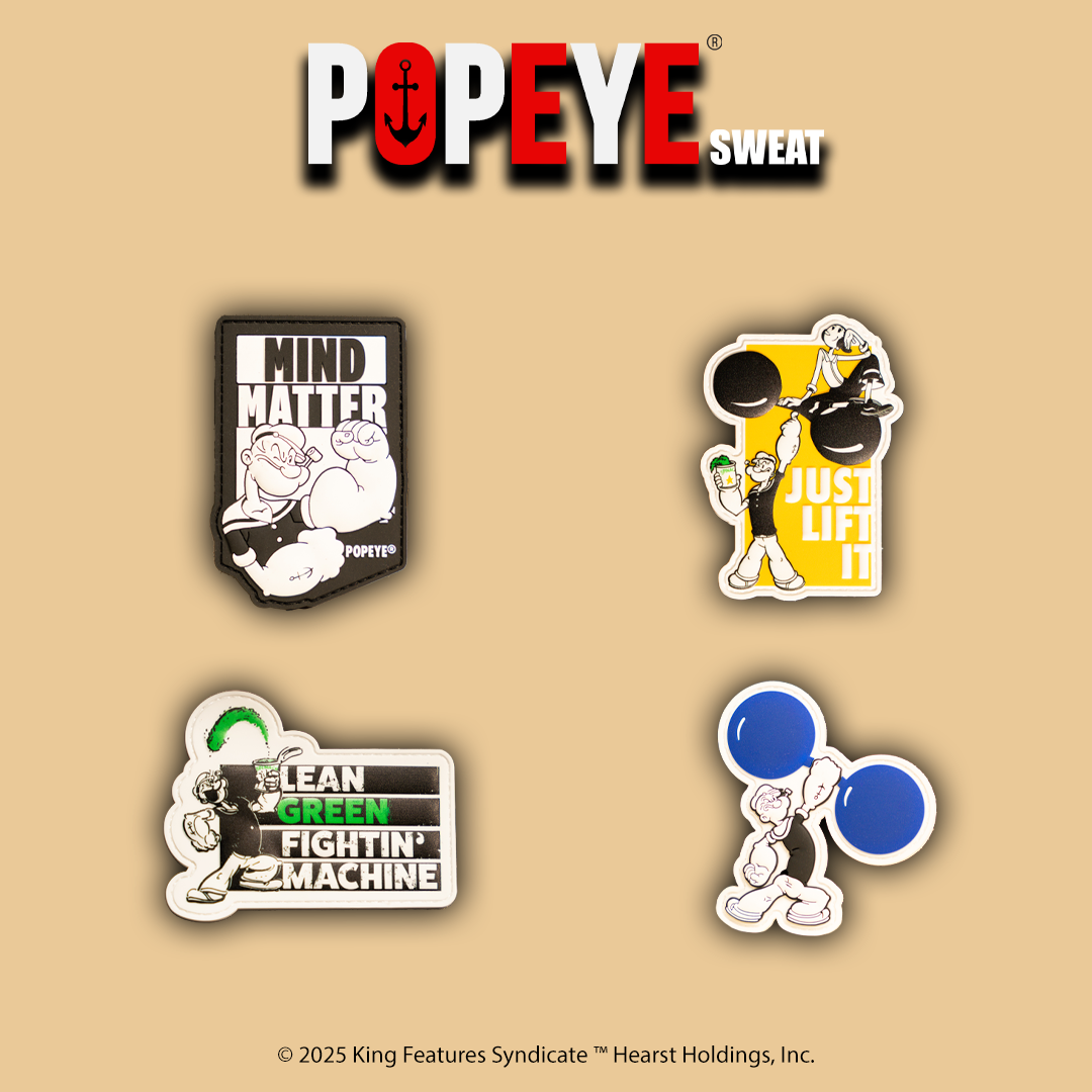 Popeye Sweat Patch Bundle #3
