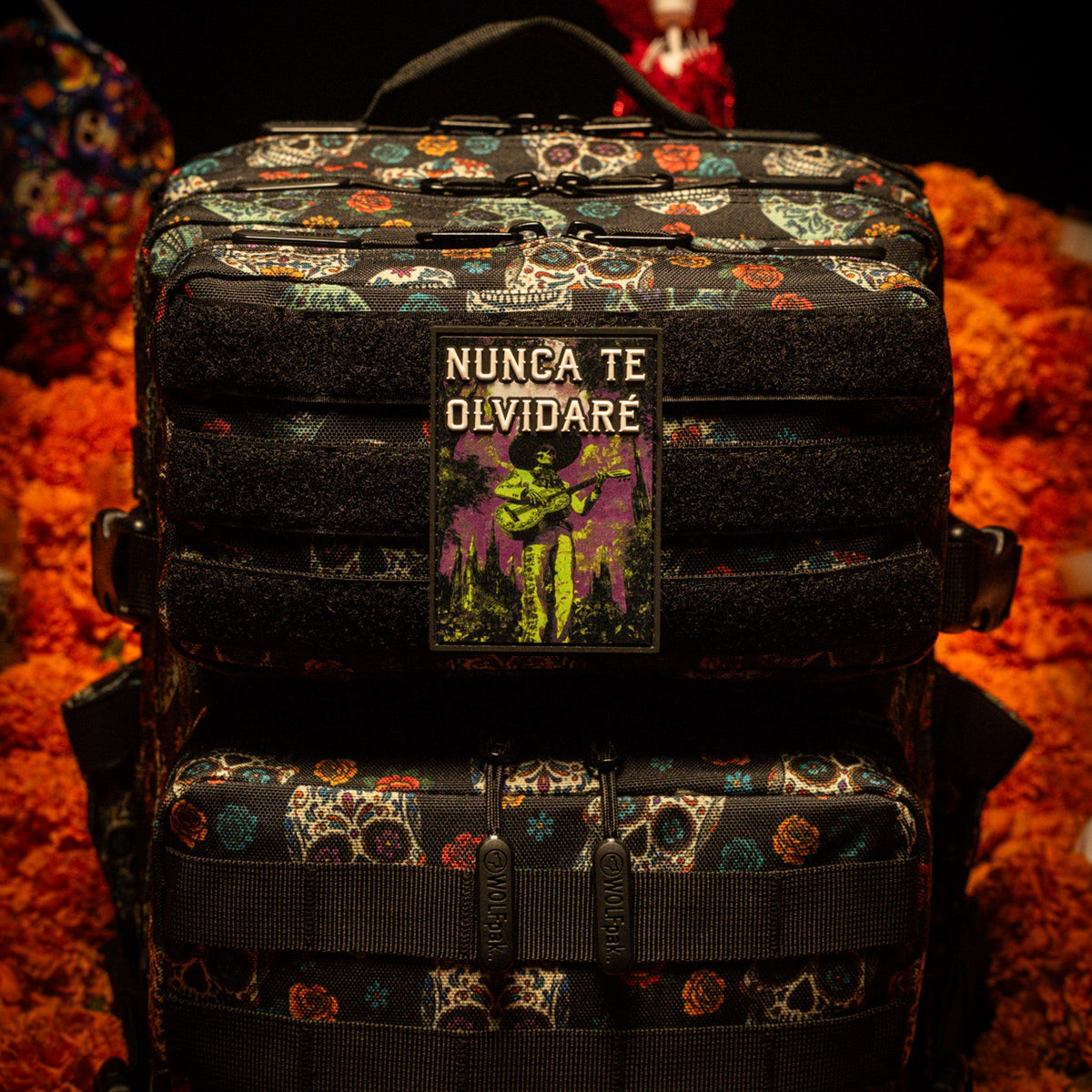 Día de Los Muertos Nunca Te Olvidaré Patch