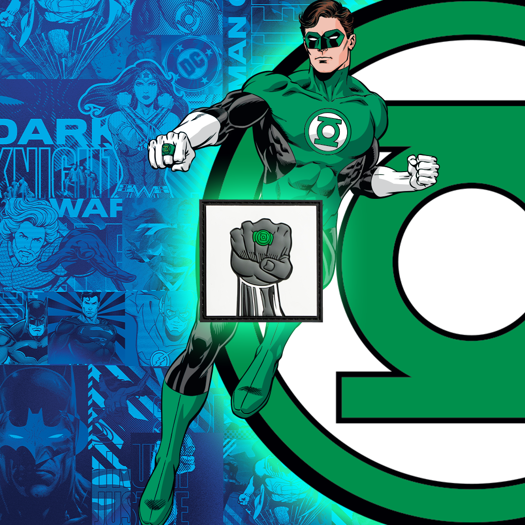 Green Lantern Guardian Ring Patch