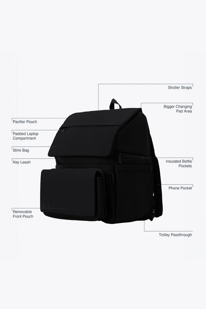 Resale The Ultimate Diaper Backpack in Black - Image 2