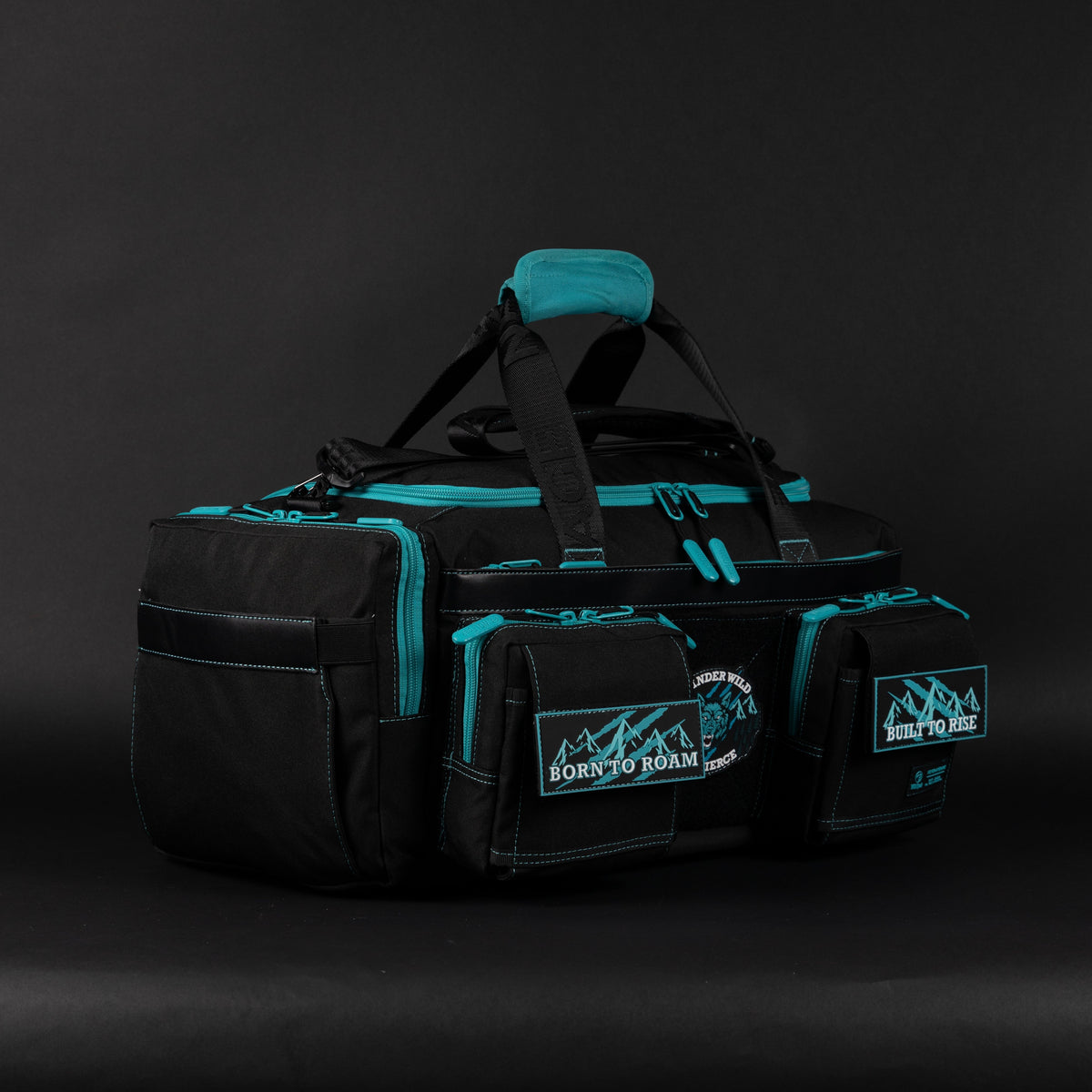 30L Perfect Duffle Bag Fierce Aqua: The Resurgence - Image 8