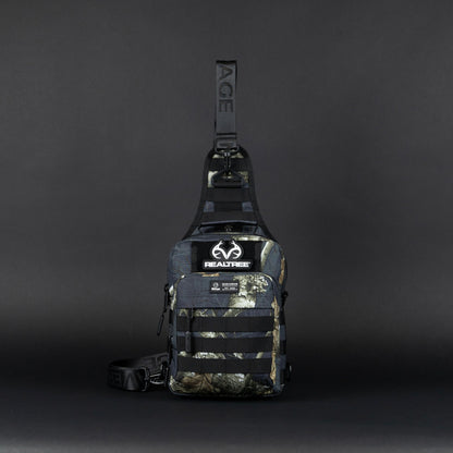 9L Tactical Sling Bag Realtree Edge Black - Image 8